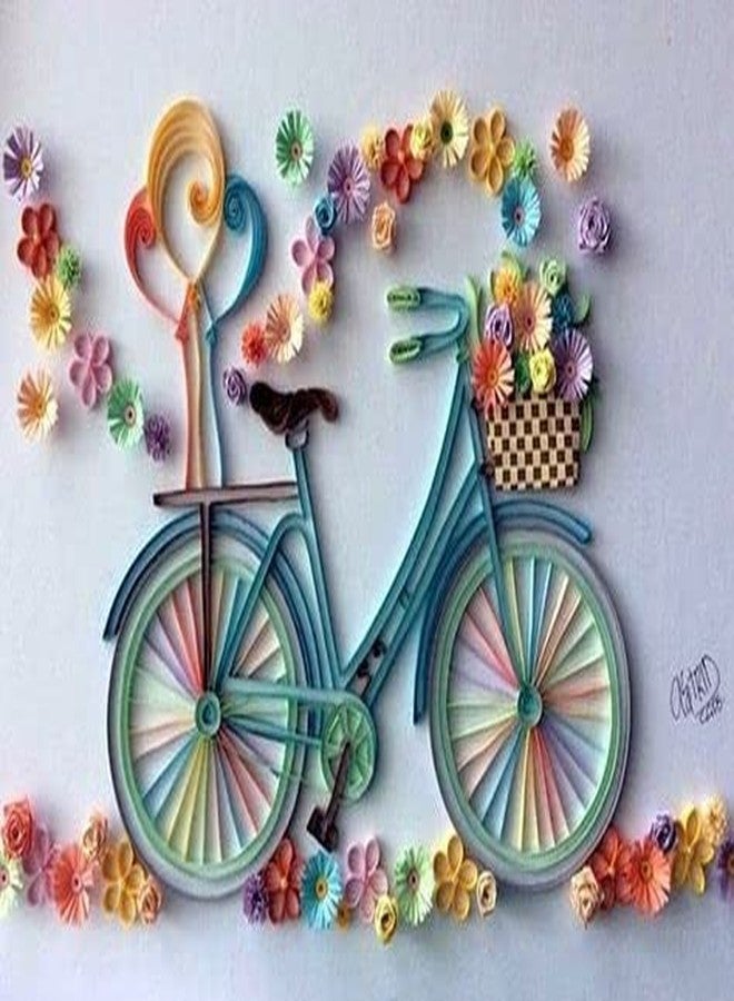 KRAFTMASTERS�Begiinners Quilling Paper Set with Strips All Necessary Tools for,Quiller, Kids and Adults - Image 4